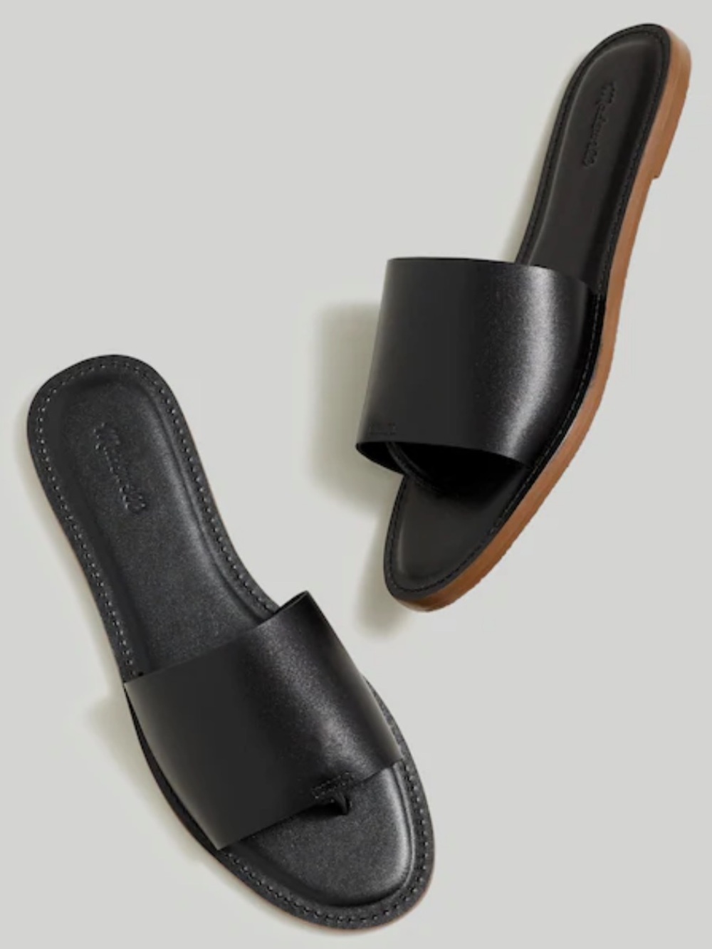 Madewell The Boardwalk Post Slide Sandal, W 6.5